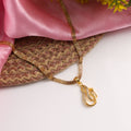 One-Gram Gold Chain Pendant Set