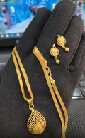 Traditional One Gram Gold Jewelry Set